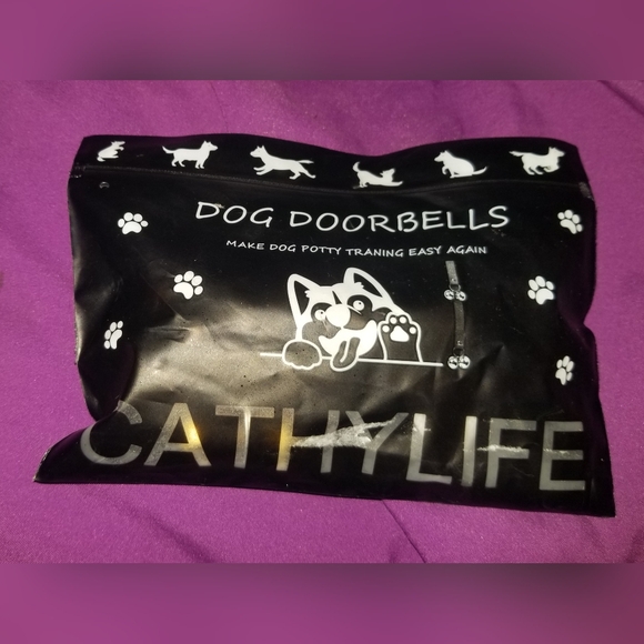 NWT Doggy Potty Training "CathyLife" Dog Doorbells - Picture 2 of 3